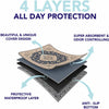 Navy & Cream Medallion Washable Pee Pads