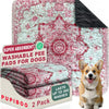 Pink Medallion Washable Pee Pads