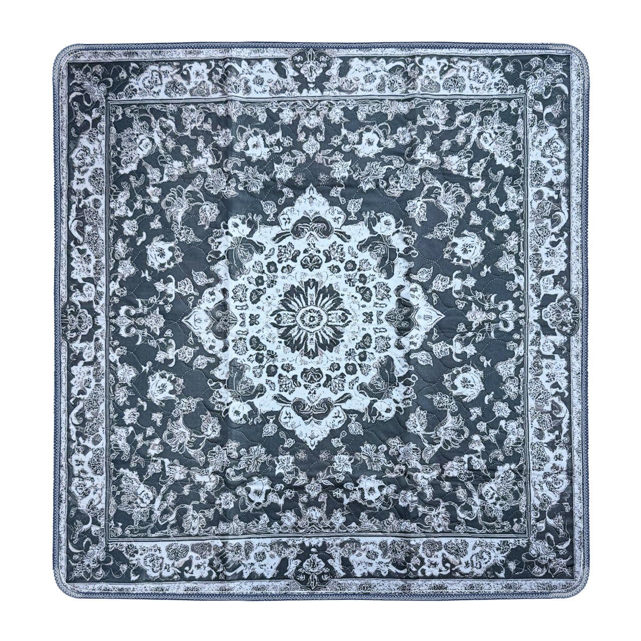 Dark Grey Medallion Washable Pee Pads