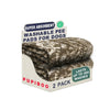 Dark Brown Medallion Washable Pee Pads