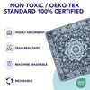 Dark Grey Medallion Washable Pee Pads