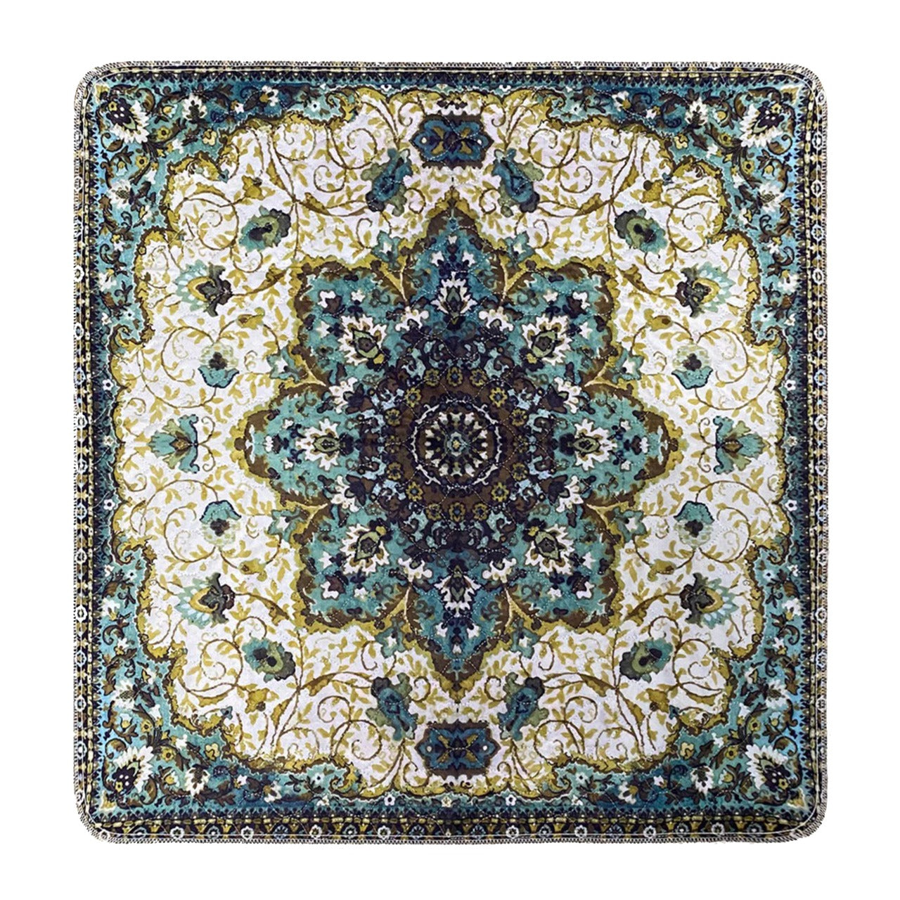 Green Medallion Washable Pee Pads
