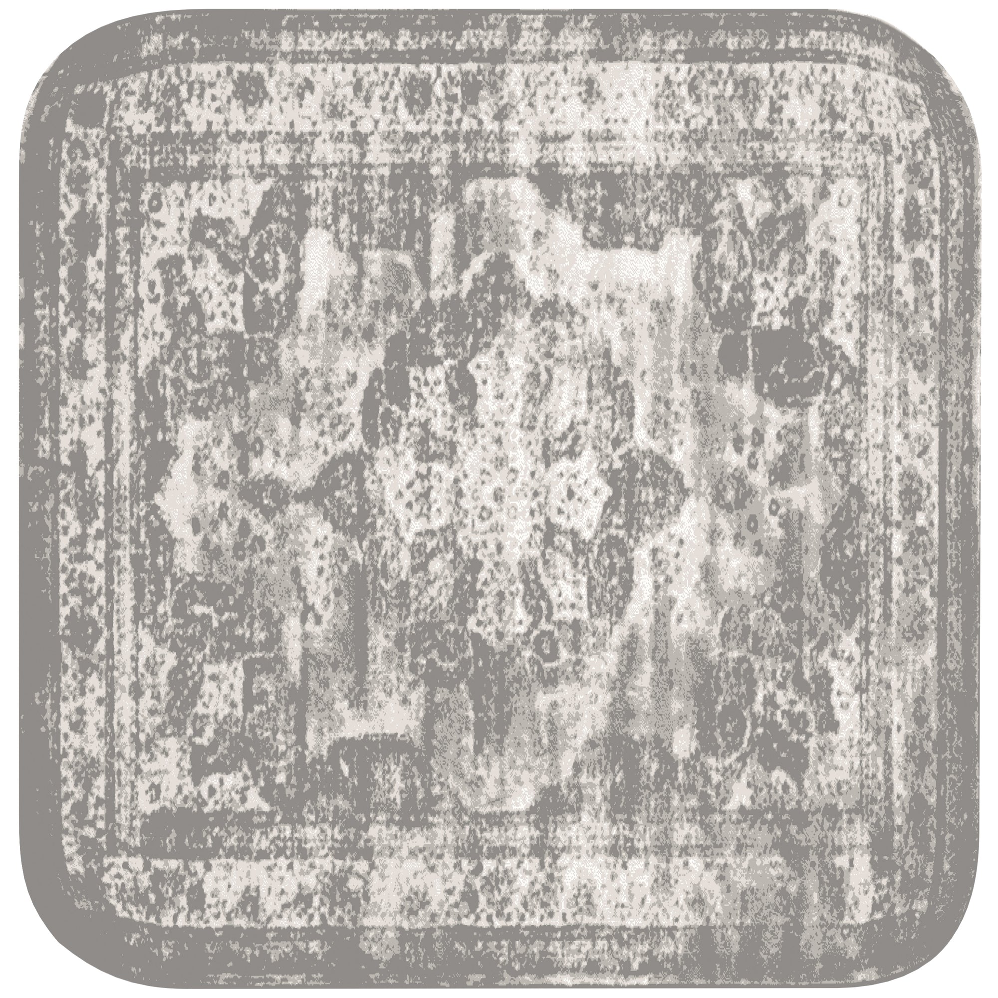 Grey Medallion Washable Pee Pads