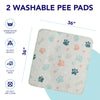Pastel Paws Washable Pee Pads