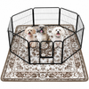 Light Brown Medallion Washable Pee Pads