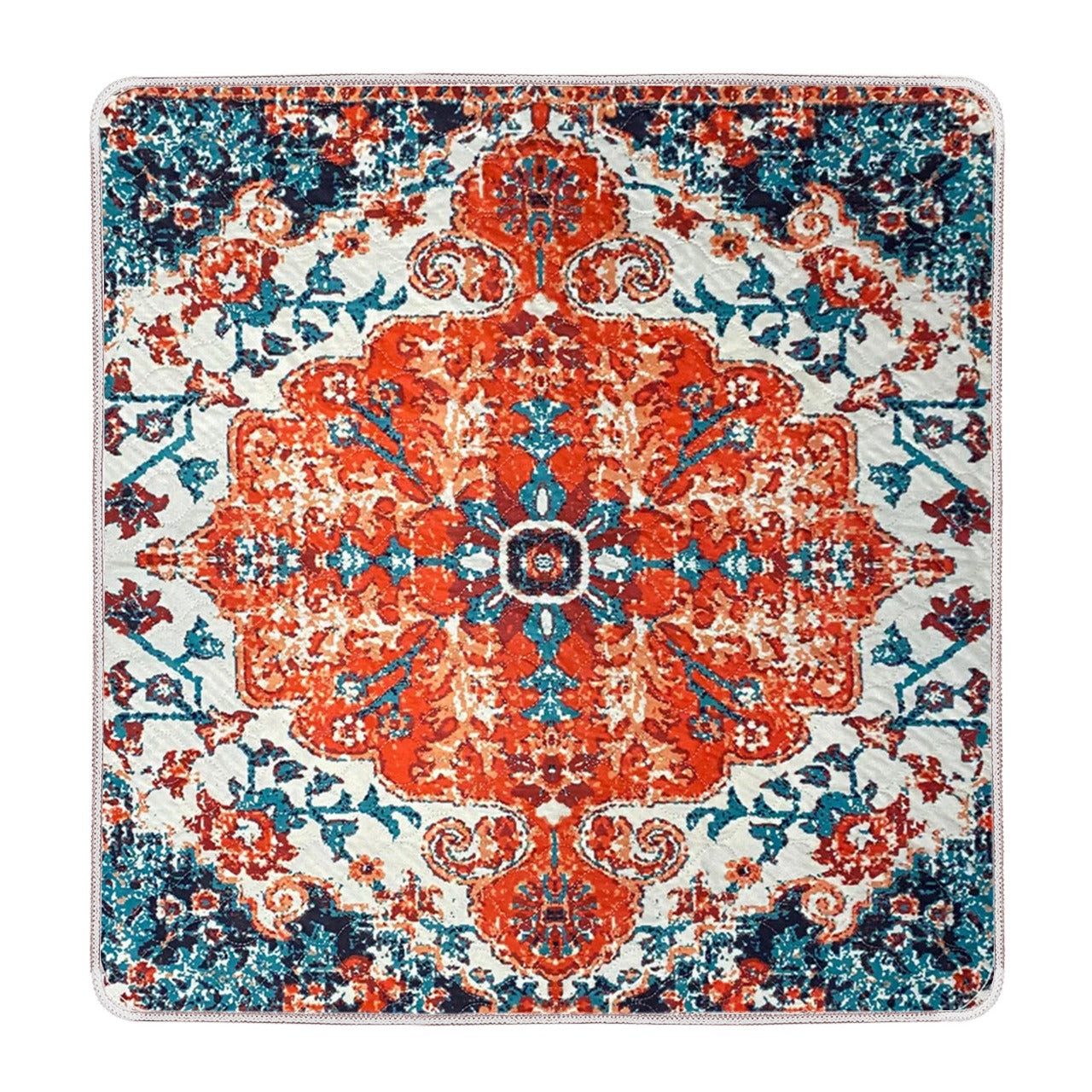 Orange Medallion Washable Pee Pads