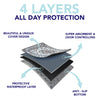 Multi Neutral Medallion Washable Pee Pads