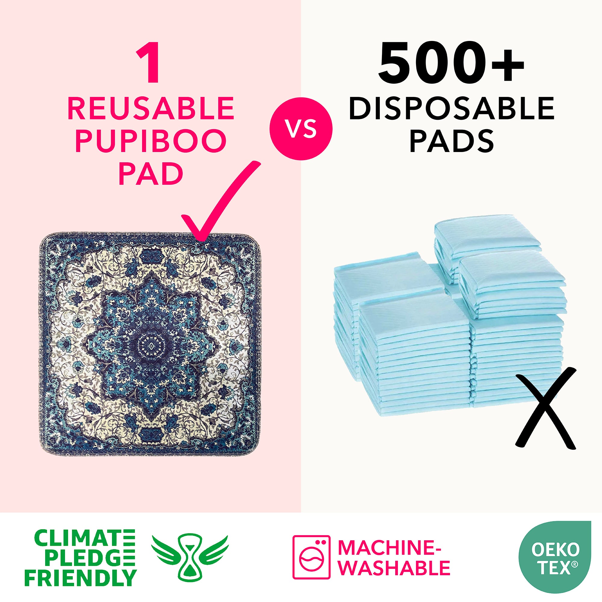 Blue Medallion 4 Pad Bundle (36x36 in)