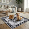 Black & White Medallion Washable Pee Pads