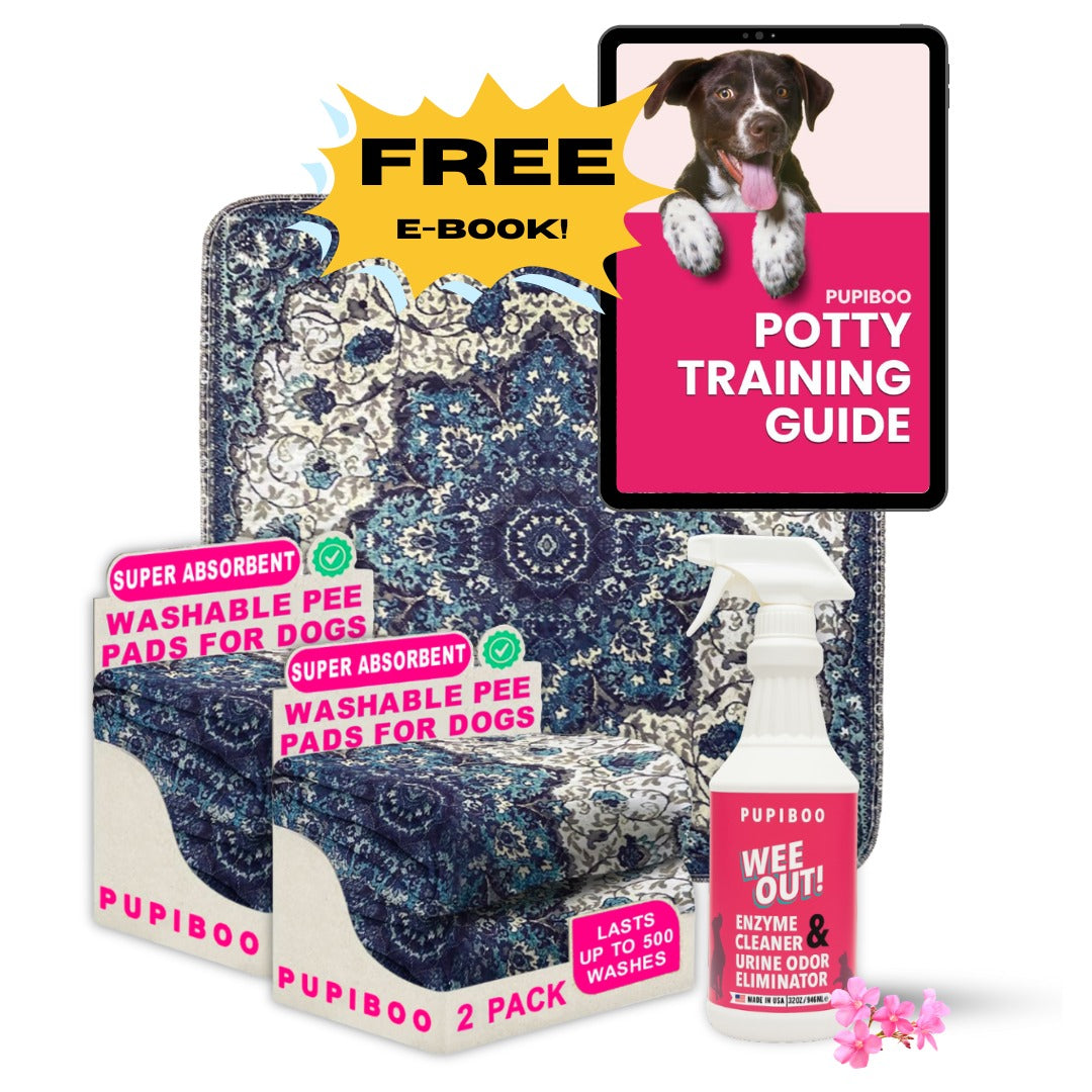 All In One Potty Bundle - 36x36in Pads + Wee Out Spray