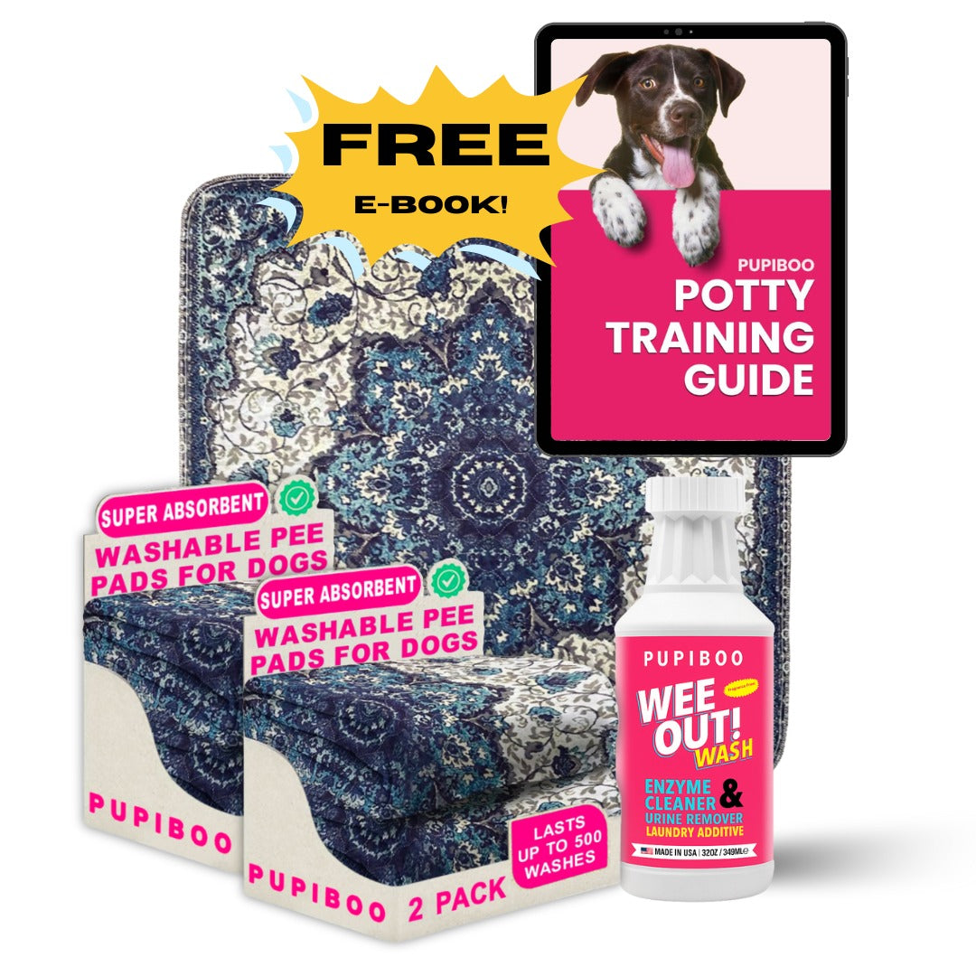 All In One Potty Bundle - 36x36in Pads + Wee Out Wash